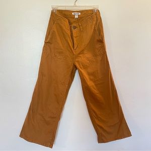 Billabong cropped wide leg pants